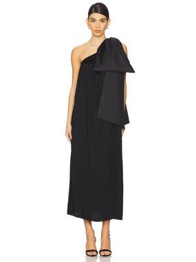 SLEEPER Love Maxi Dress Black Womens Size XS